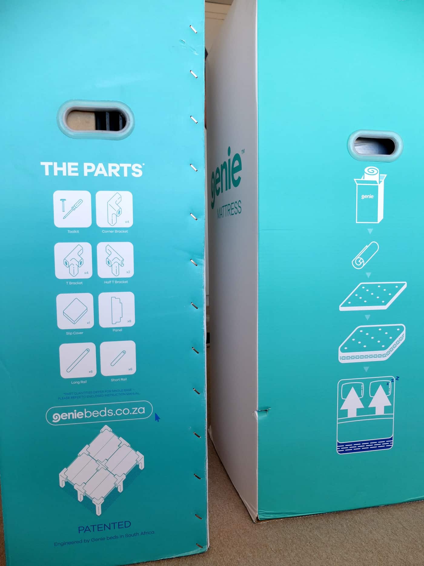 Genie Setup - The Boxes