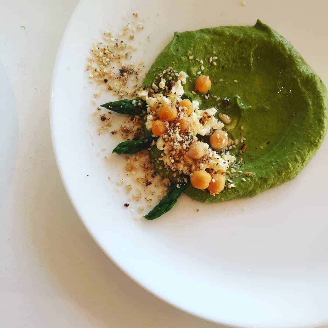 Asparagus hummus