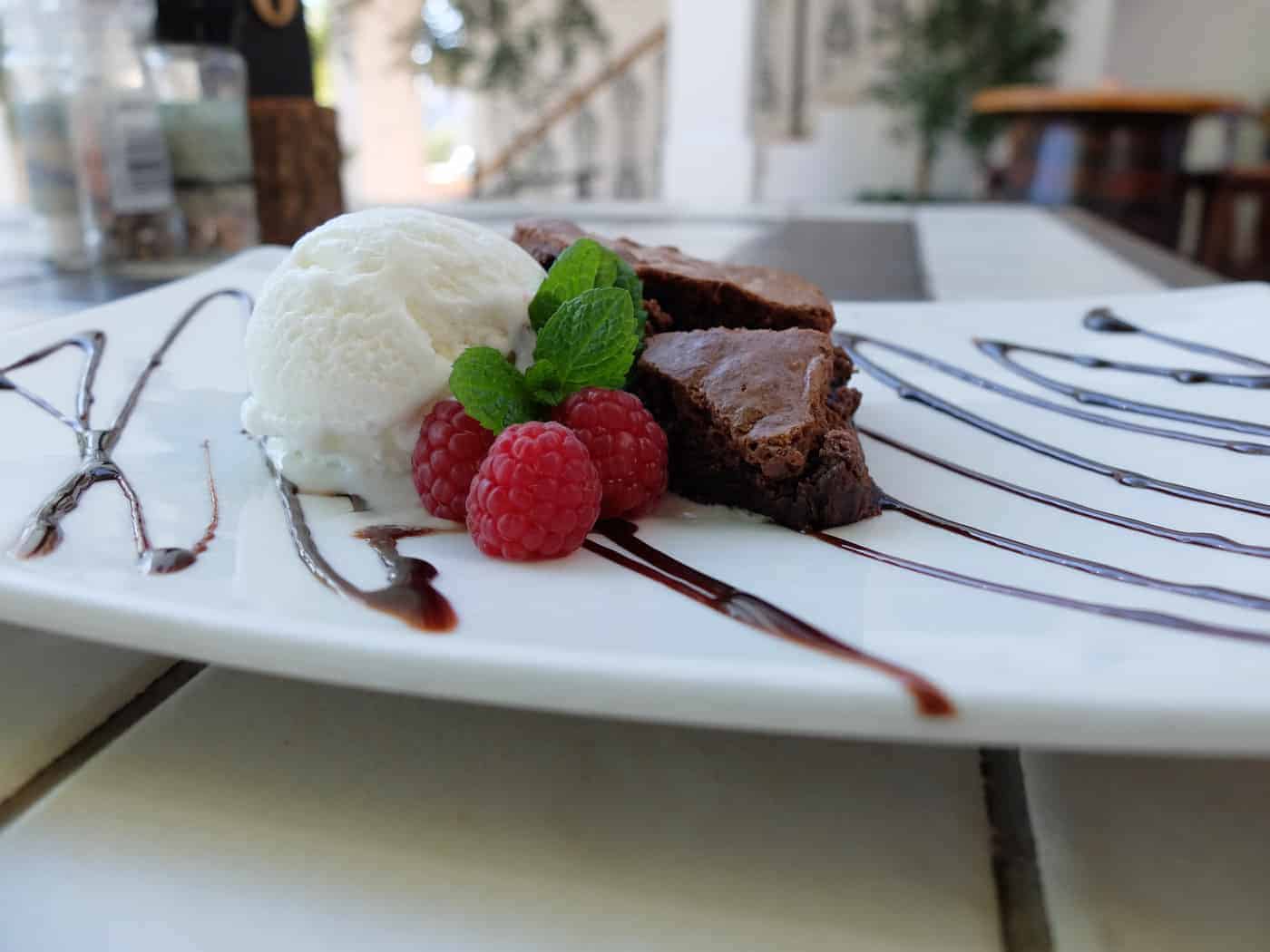 Dessert at tubagh boutique hotel